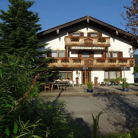 Apartament Gaestehaus Erika - Chiemgau Karte